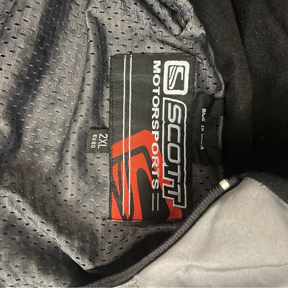 Scott Motorsports Reima Tec Waterproof Jacket Shell Mens XXL Grey - Picture 5 of 11